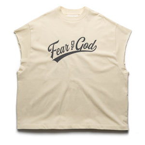 Fear Of God Essentials Cut Off 90's Tee - Chalk
