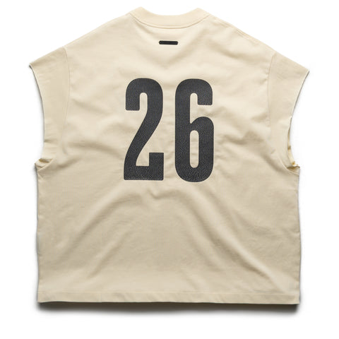 Fear Of God Essentials Cut Off 90's Tee - Chalk