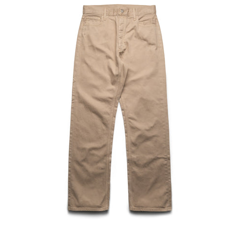 Fear Of God Essentials Denim 5 Pocket Jeans - Overdyed Dune