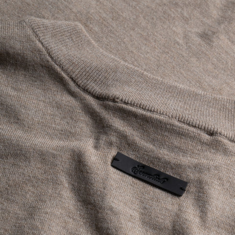 Fear Of God Essentials Soft Knit Tee - Seal Heather