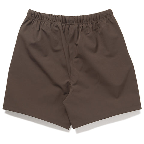 Fear Of God Essentials Bonded Nylon Soccer Short - Brown