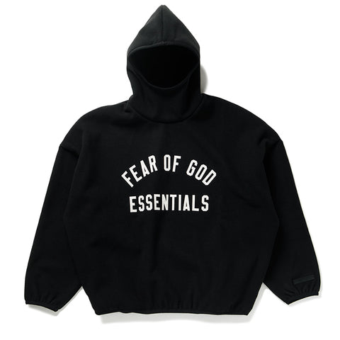 Fear Of God Essentials Brushed Hoodie - Black