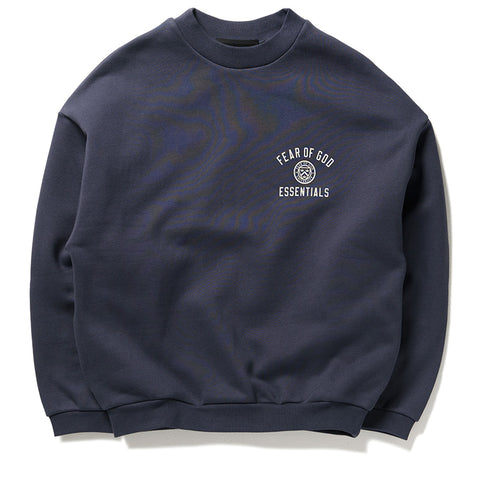 Fear Of God Essentials Fleece Crewneck - Marine