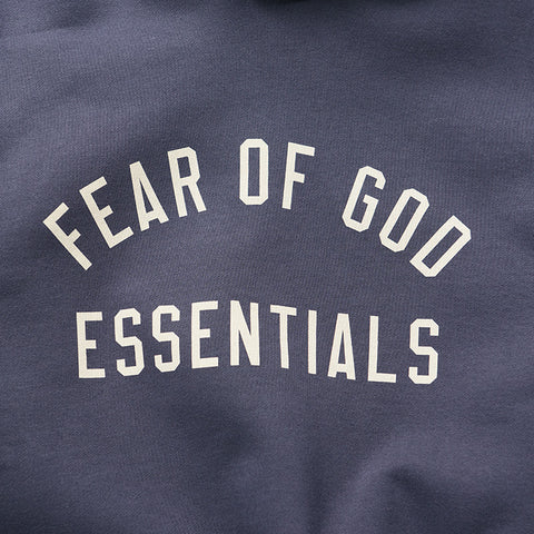 Fear Of God Essentials Fleece Hoodie - Marine