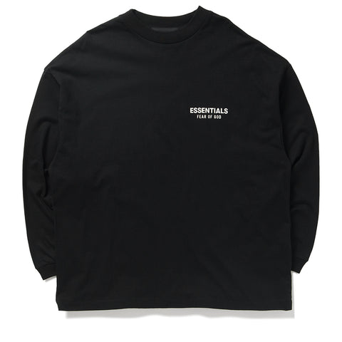 Fear Of God Essentials Jersey L/S Tee - Black