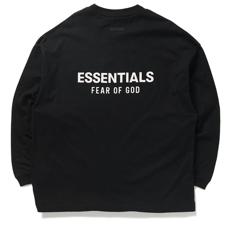 Fear Of God Essentials Jersey L/S Tee - Black