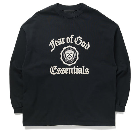 Fear Of God Essentials Heavy L/S Tee - Black