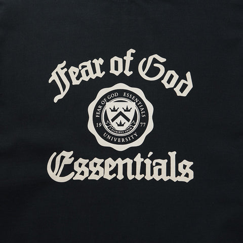 Fear Of God Essentials Heavy L/S Tee - Black