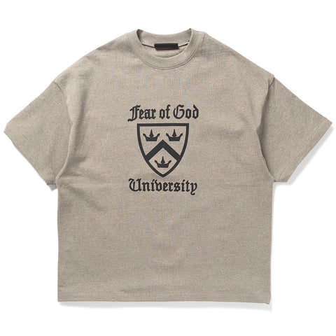 Fear Of God Essentials Heavy Crewneck Tee - Heather Gray