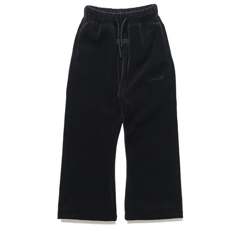 Kids Fear Of God Essentials Velour Flare Sweatpant - Vintage Black