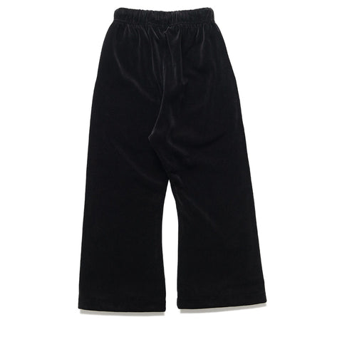 Kids Fear Of God Essentials Velour Flare Sweatpant - Vintage Black