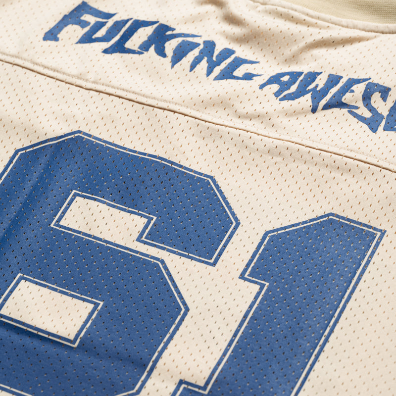 【FUCKING AWESOME】 STAMP LOGO PRACTICE JERSEY CREAM Fucking Awesome - Stamp Logo Practice Jersey - Cream at
