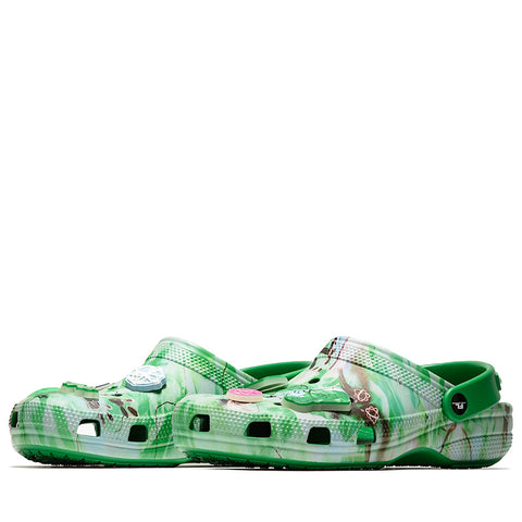 Futura Laboratories x Crocs Classic Clog - Green Ivy