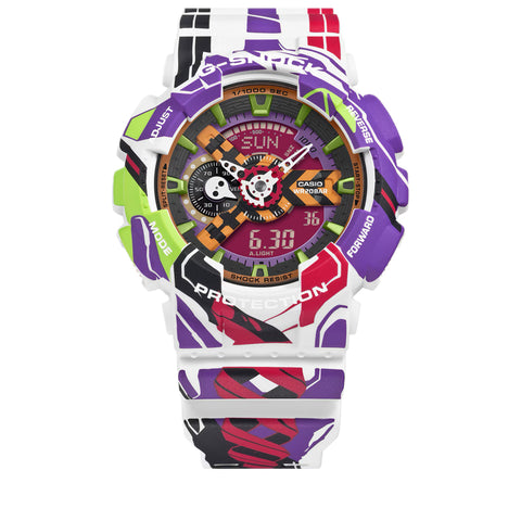 Evangelion x Casio G-Shock 110 Series Analog-Digital Watch - Multi