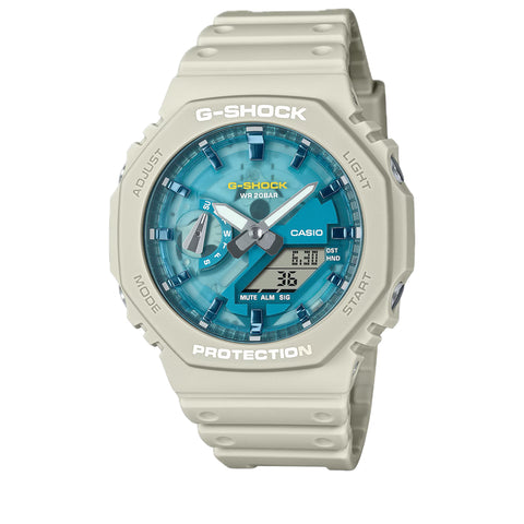 Casio G-Shock 2100 Series Analog-Digital Watch - Beige