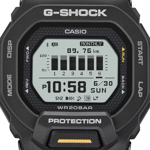 Casio G-Shock Move GBD-200 Series Digital Watch - Black