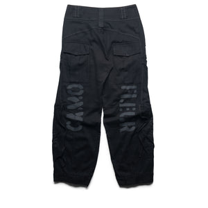 Marithe Francois Girbaud Camofleur Denim Pants - Black