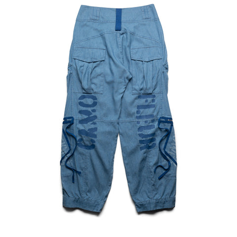 Marithe Francois Girbaud Camofleur Denim Pants - Light Indigo