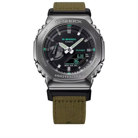 Casio G-Shock 2100 Series Analog-Digital Watch - Grey
