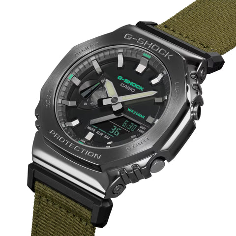 Casio G-Shock 2100 Series Analog-Digital Watch - Grey