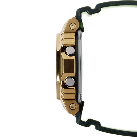 Casio G-Shock 5600 Series Digital Watch - Gold/Translucent Green