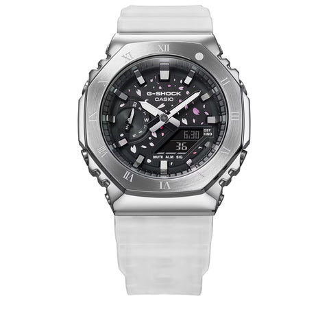 ONE OK ROCK x Casio G-Shock 2100 Series Analog-Digital Watch - Silver