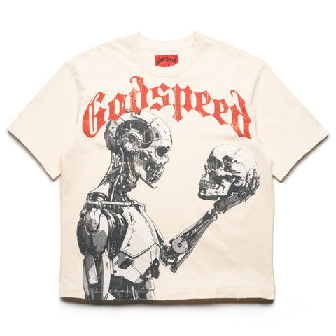 Godspeed New York Mankind vs AI Tee - Bone/Red