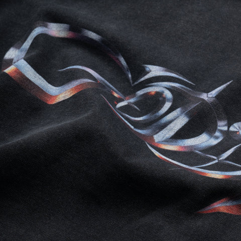 Godspeed New York New Age Logo Tee - Black Wash