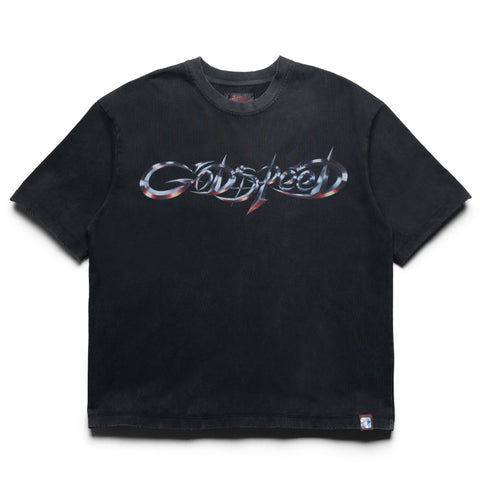 Godspeed New York New Age Logo Tee - Black Wash