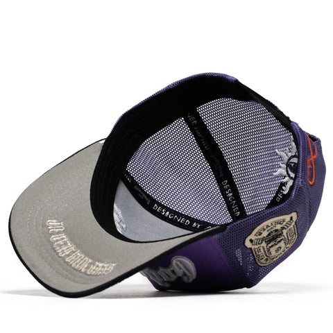 Godspeed New York GS Forever Trucker Hat - Purple/Black