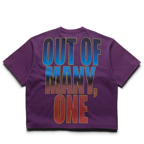 Godspeed New York Top Spin Tee - Purple Wash