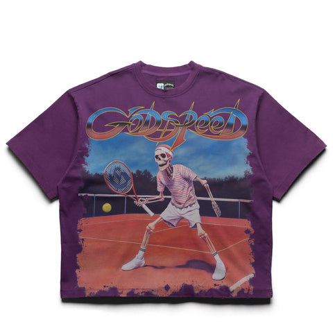 Godspeed New York Top Spin Tee - Purple Wash