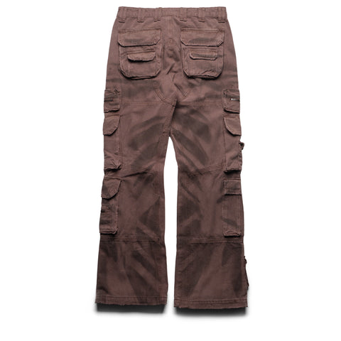 Godspeed New York Skidrow Flared Cargo Pants - Clay