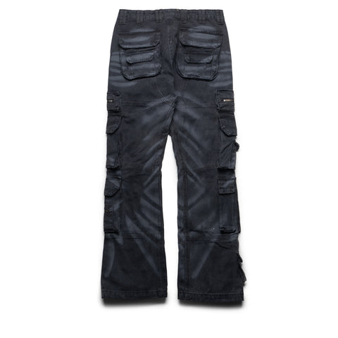 Godspeed New York Skidrow Flared Cargo Pants - Black
