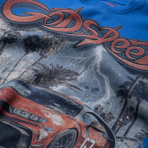 Godspeed New York Gatti Miami Superrun Tee - Royal