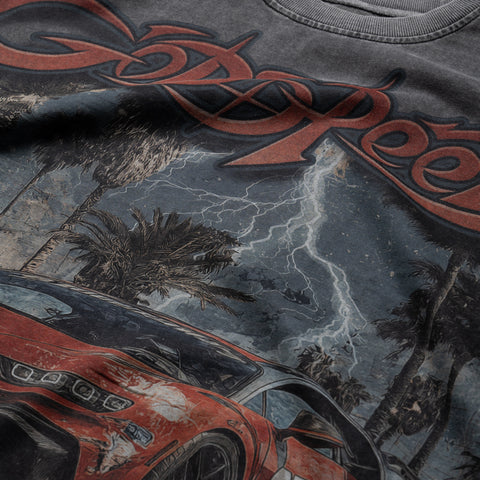 Godspeed New York Gatti Miami Superrun Tee - Grey Wash