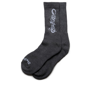 Godspeed New York New Age Logo Socks - Grey