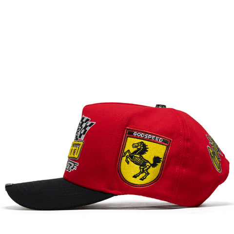 Godspeed New York GRC Members Trucker Hat - Red/Black