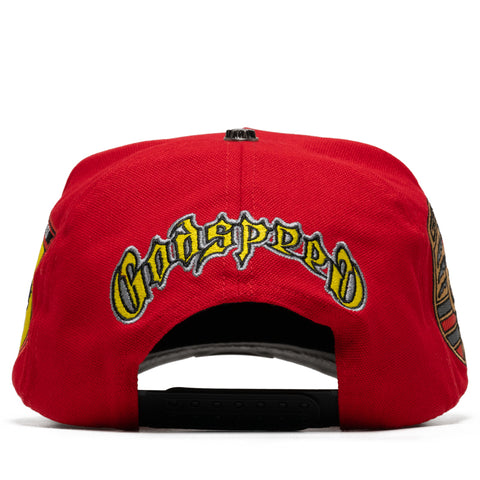 Godspeed New York GRC Members Trucker Hat - Red/Black