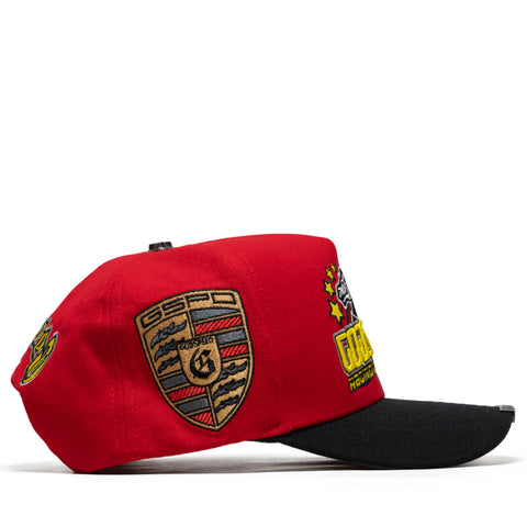 Godspeed New York GRC Members Trucker Hat - Red/Black