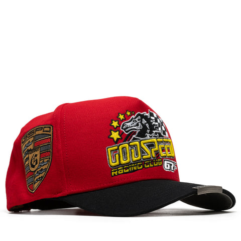 Godspeed New York GRC Members Trucker Hat - Red/Black