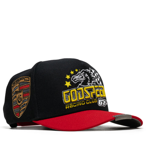 Godspeed New York GRC Members Trucker Hat - Black/Red