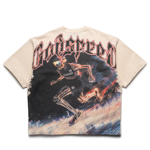 Godspeed New York GSPD Run Club Tee - Bone