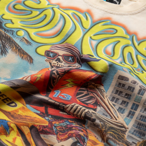 Godspeed New York Wave Runner Tee - Bone