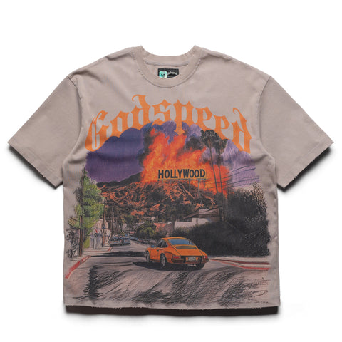 Godspeed New York Los Scandalous Tee - Stone Wash
