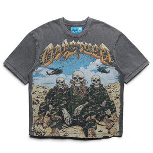 Godspeed New York Squadron Tee - Grey Wash