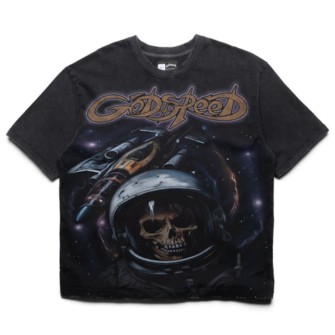 Godspeed New York Space Traveler Tee - Black Wash