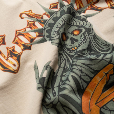 Godspeed New York Liberty Rock NG Tee - Bone