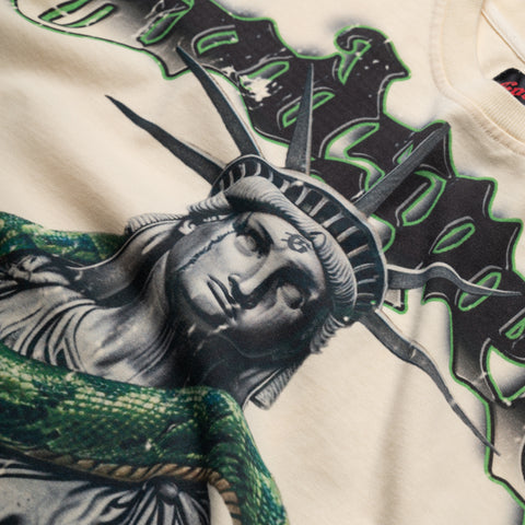 Godspeed New York Top 5 Slizzy L/S Tee - Bone