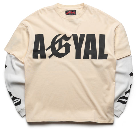 Godspeed New York AGYAL Layered Tee - Bone